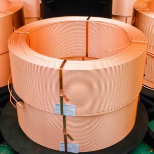 Copper tubes with excellent heat transfer performance